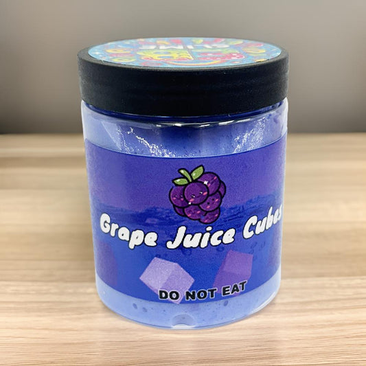 Grape Juice Cubes Slime